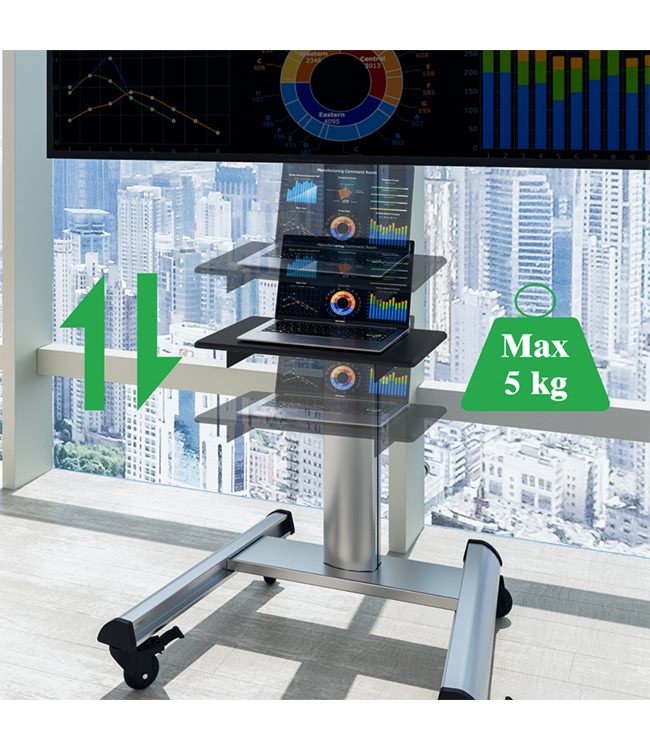XTRARM TV standaard Proton 500 stopcontact&usb