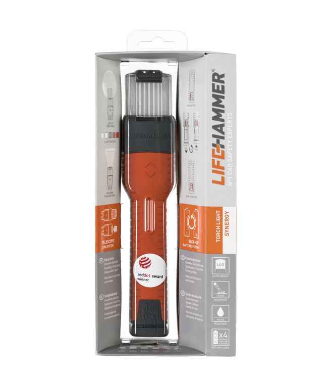 Life Hammer Ultieme Autolamp - Safety Torch Synergy