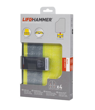 Life Hammer Ultra Plat Vest - Safety Vest Ultra (4 pack)