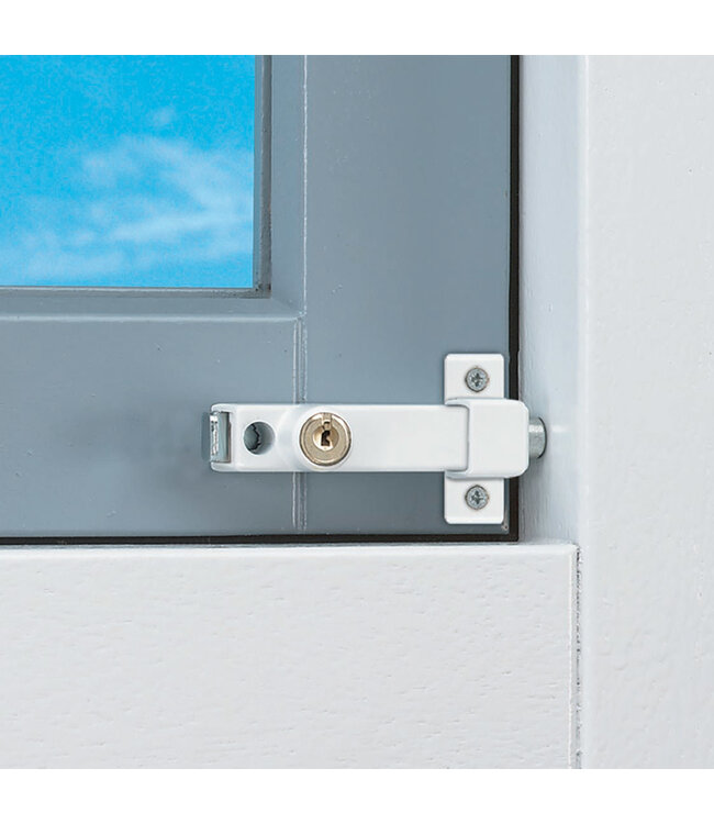 Secu Products SecuMax raamslot (wit, RAL 9010)