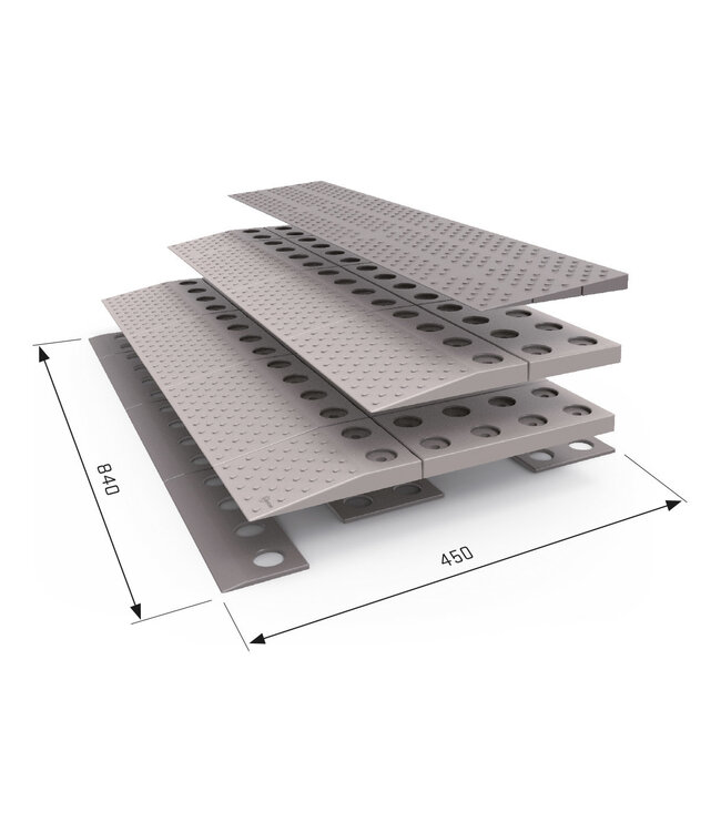 Secu Products SecuCare drempelhulp 3-laags (840x60x450mm)