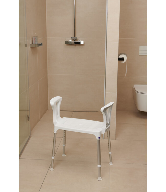 Secu Products SecuCare armleuningen douchestoel Quattro (wit, H190mm)