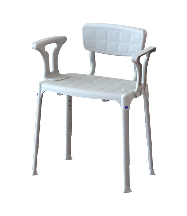 Secu Products SecuCare armleuningen douchestoel Quattro (wit, H190mm)