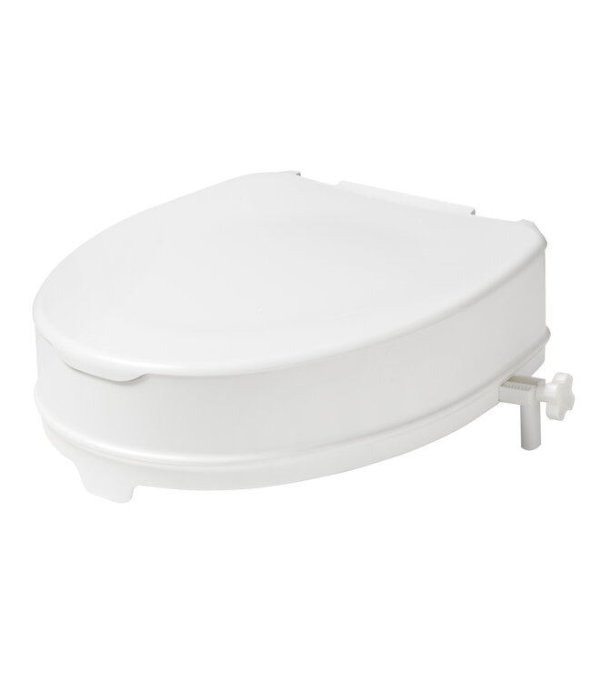 Secu Products SecuCare toiletverhoger met klep (wit, H100mm)