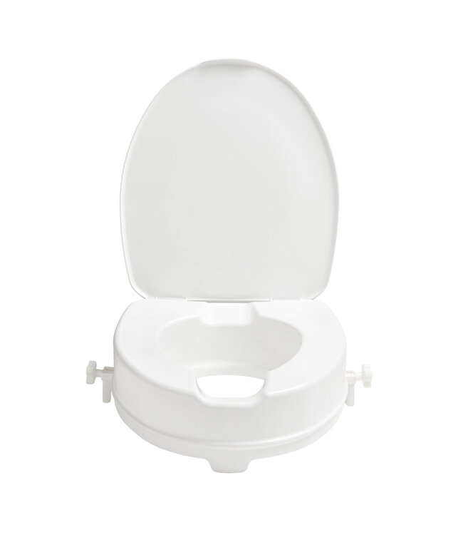 Secu Products SecuCare toiletverhoger met klep (wit, H100mm)