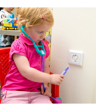 Secu Products SecuCare stopcontactbeschermer (wit, 6 stuks)