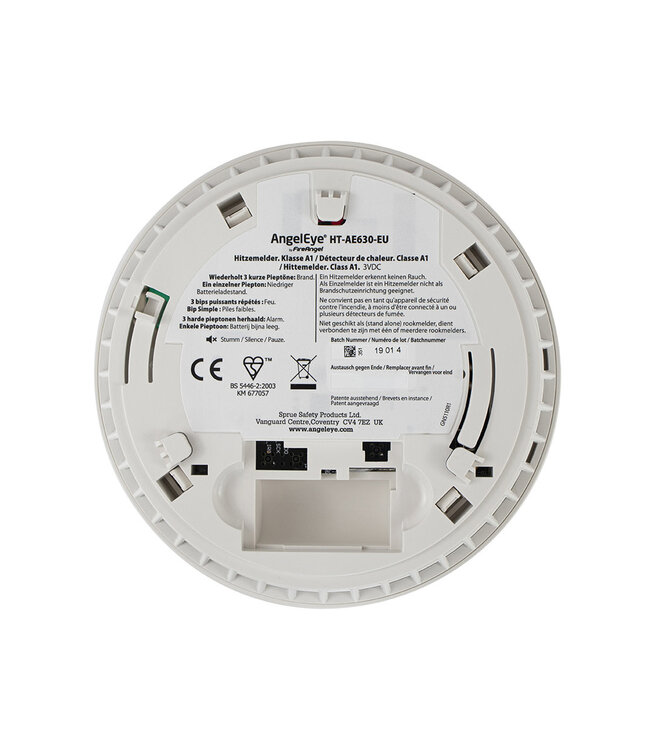 Quality Creations International AngelEye HT-AE-630 hittemelder, 10 jaar lithium accu