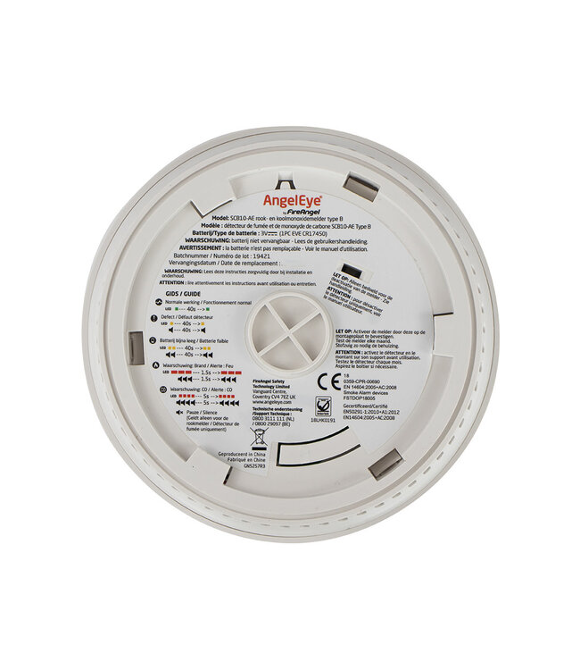 Quality Creations International AngelEye combi rook- en CO-melder