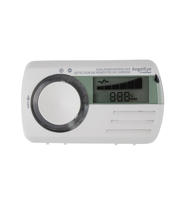 Quality Creations International AngelEye CO melder CO-AE-9D, display en Lithium batt 7 jaar