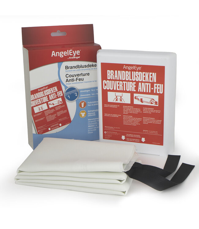 Quality Creations International AngelEye brandblusdeken 1m x 1m FB100-AE-BNLR