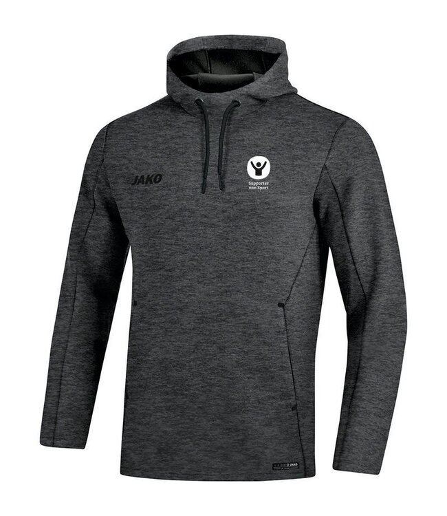 Jako JAKO Sweater met kap Premium Basics Heren