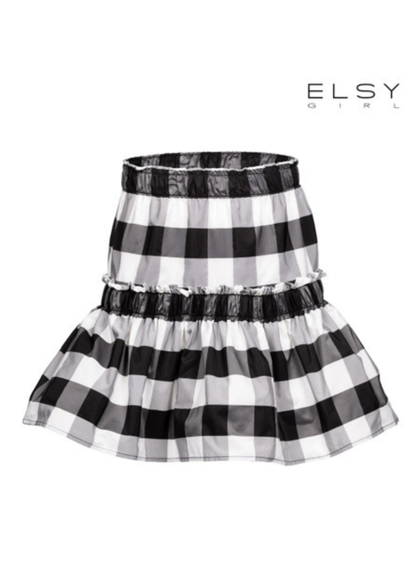 Elsy ELSY Rok vichy zwart/wit - 5201