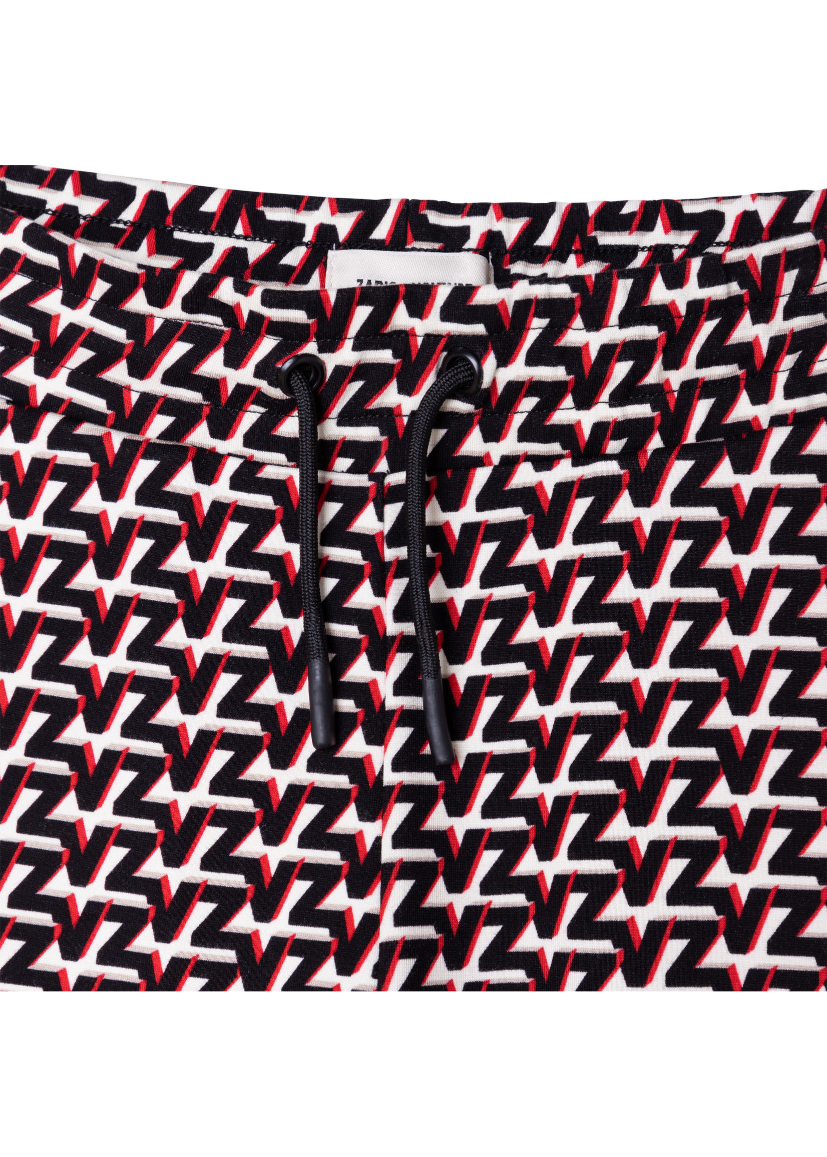 Zadig & Voltaire ZADIG&VOLTAIRE Joggingbroek print red/black - X14121