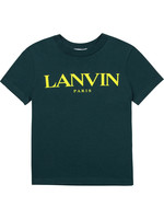 Lanvin LANVIN Tshirt logo dark green