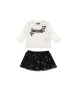 Moschino Moschino Baby Set with skirt black 'toy'