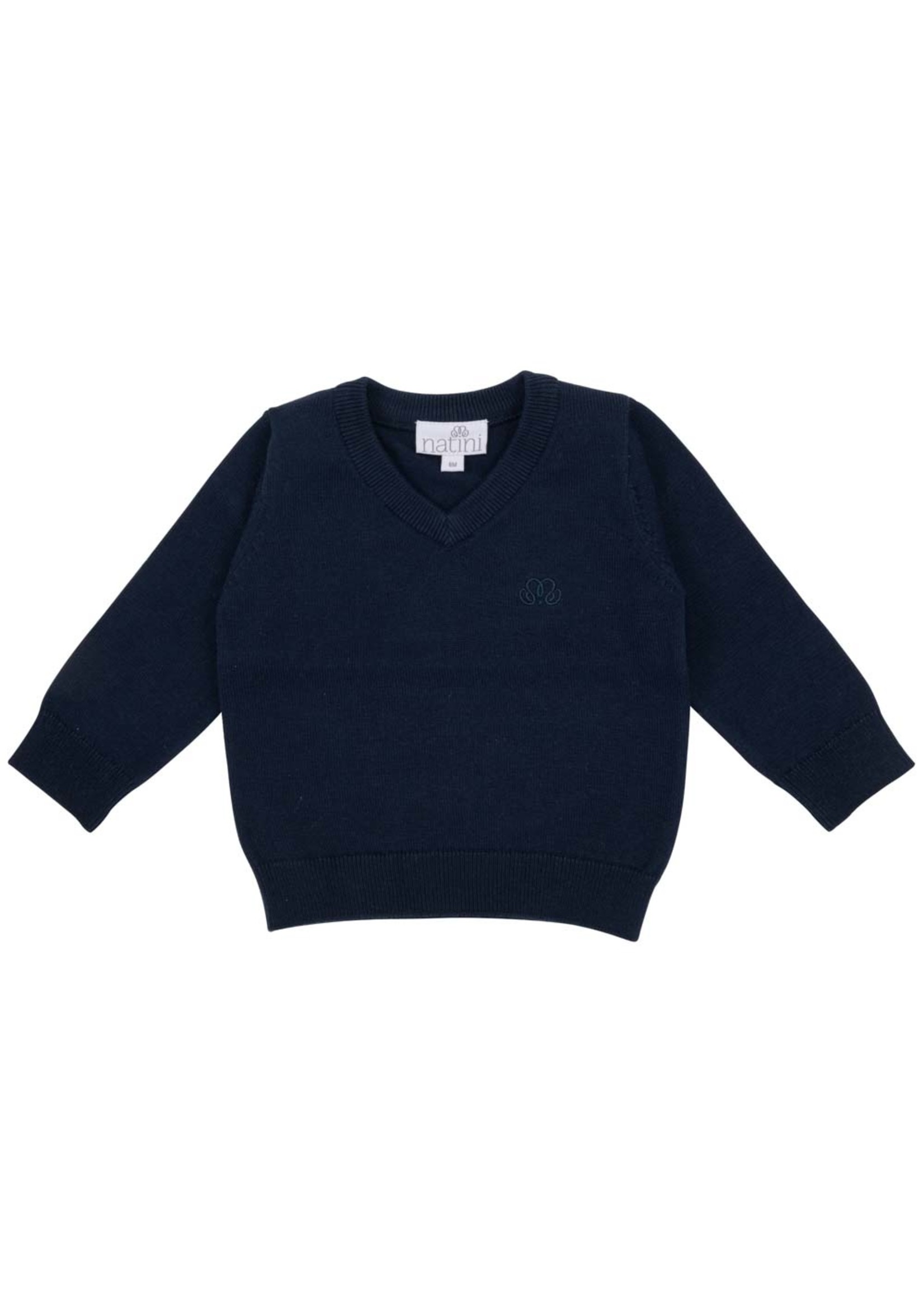 Natini Natini v-pull navyblue - 1430 00038 0045