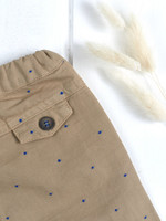 Tartine Et Chocolat Tartine Et Chocolat Babyboy shorts beige blue dots - TU26081/63