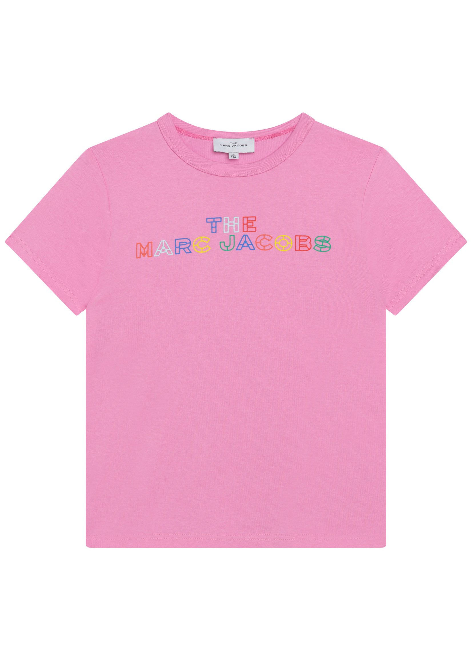 Marc Jacobs Marc Jacobs Girl t-shirt bright pink - W15602