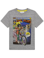 Marc Jacobs Marc Jacobs Boy t-shirt grey superhero print - W25534