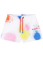 The Marc Jacobs Marc Jacobs Girl jogging short white/colors spots - W14292