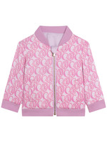 Chloé Chloé Babygirl reversible jacket mauve - C06131