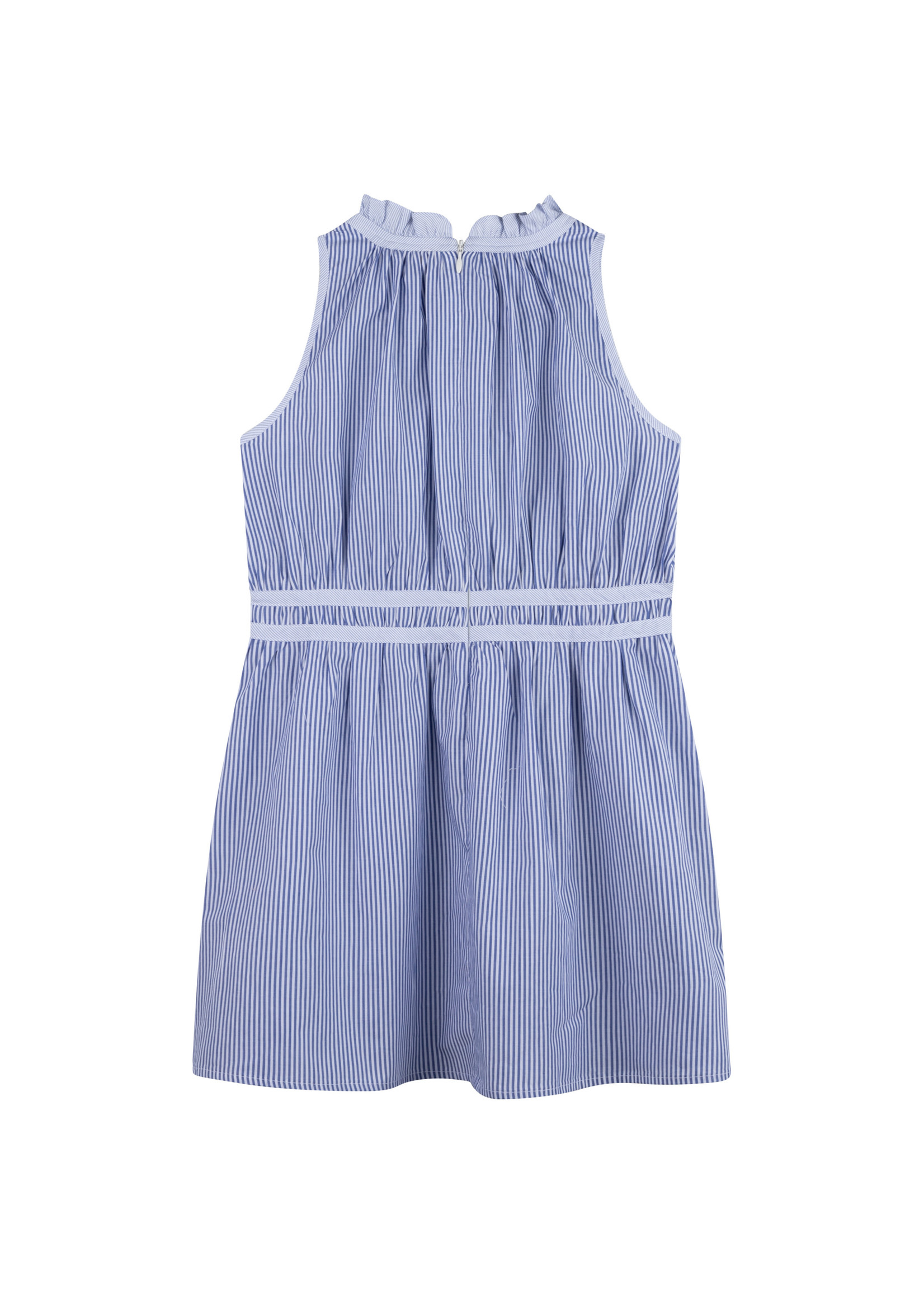 Chloé Chloé Girl striped dress white/blue - C12867