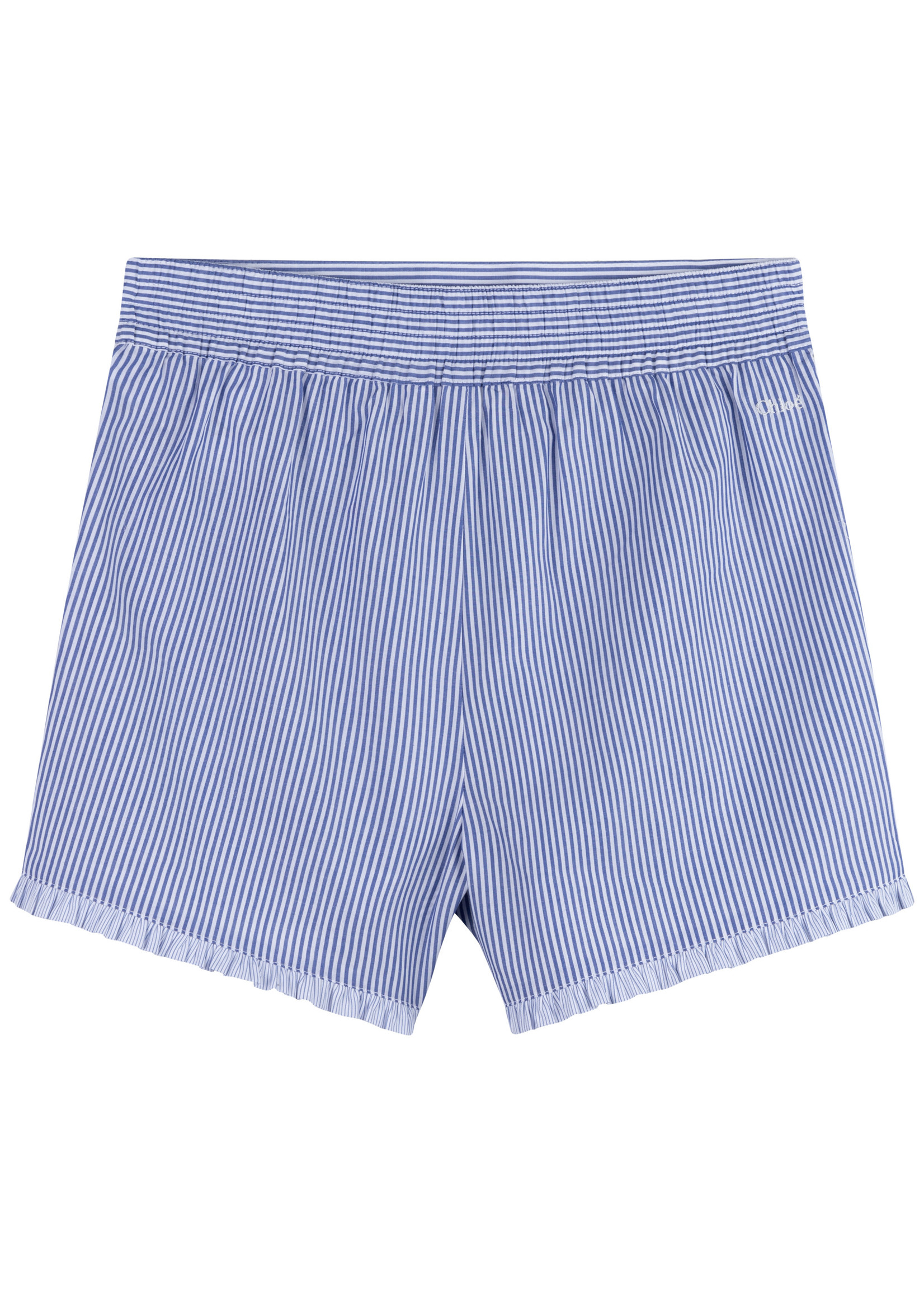 Chloé Chloé Girl striped short blue/white - C14705