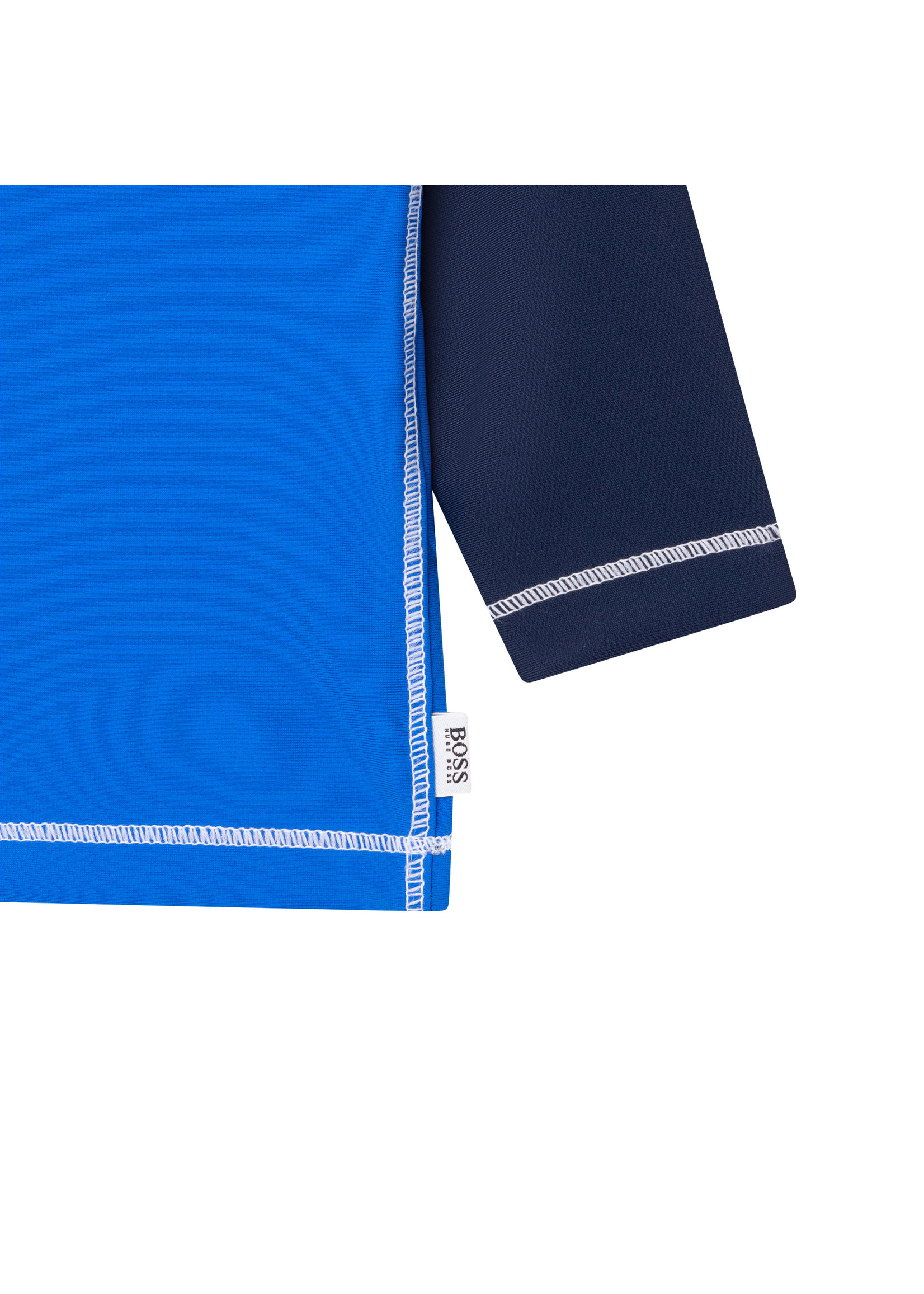 BOSS BOSS Babyboy UV swim t-shirt long sleeve royal blue - J05941