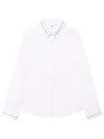 BOSS BOSS Boy shirt long sleeves white - J25N65