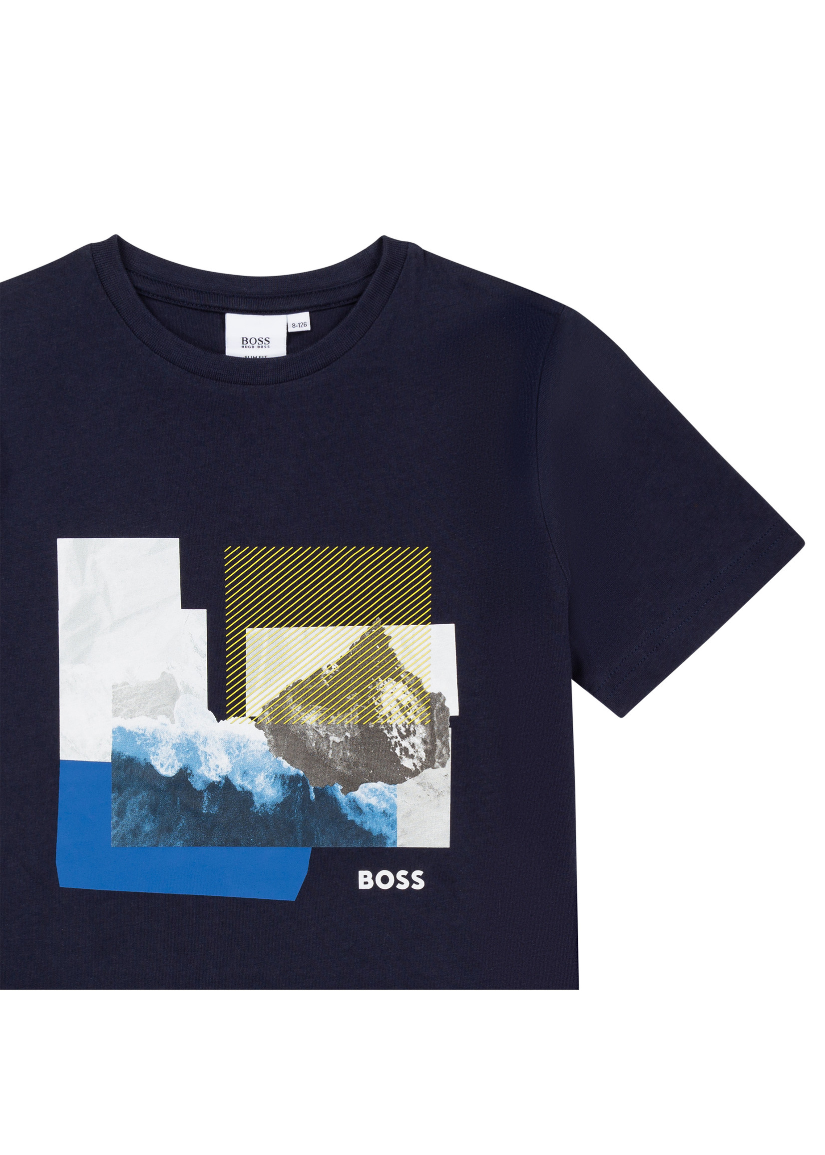 Boss BOSS Boy t-shirt navyblue - J25N35