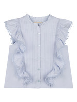 Zadig & Voltaire Zadig&Voltaire Girl blouse lightblue - X15315