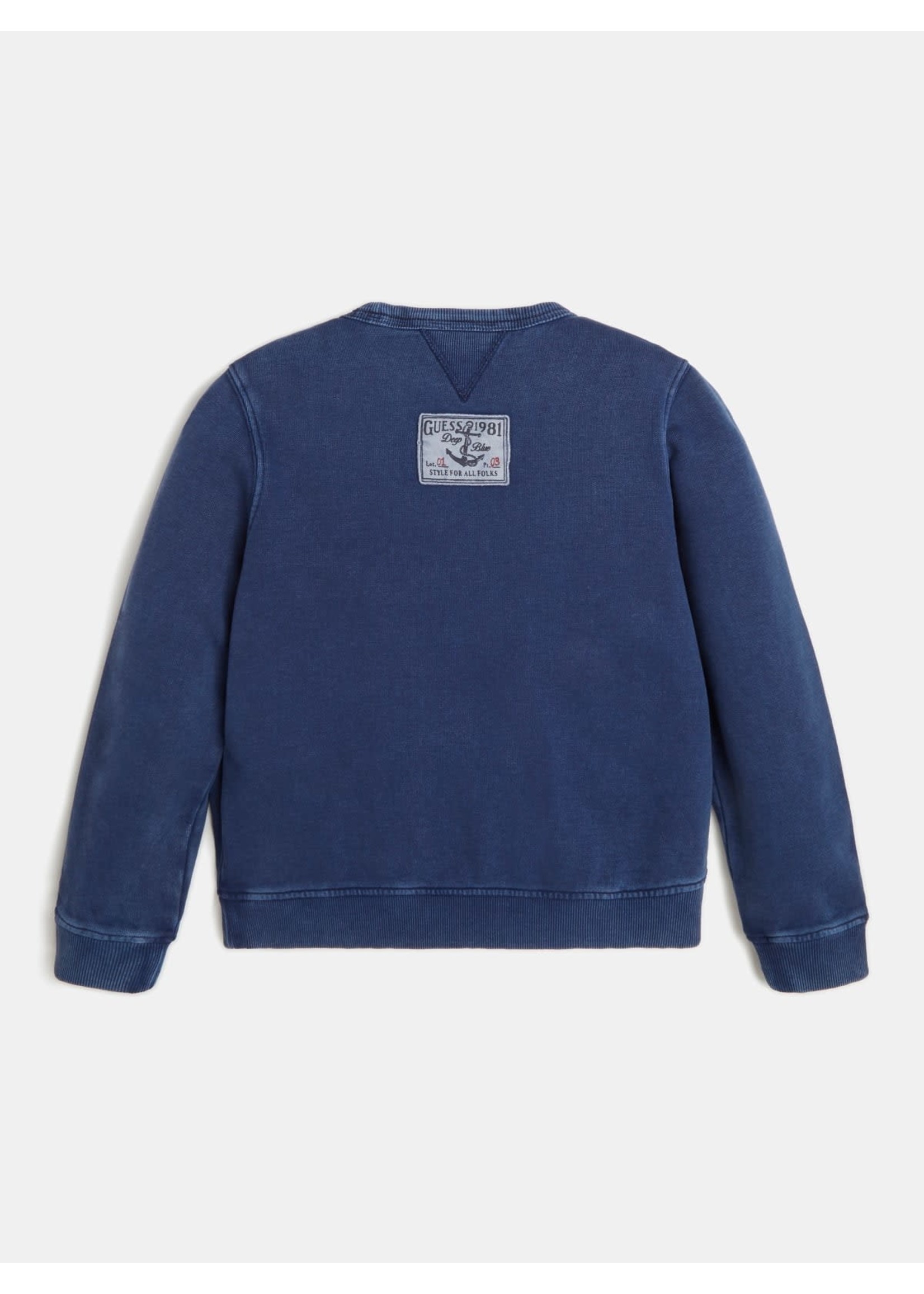 Guess Guess Boy sweater dark blue wash - L2GQ03KB0Q0