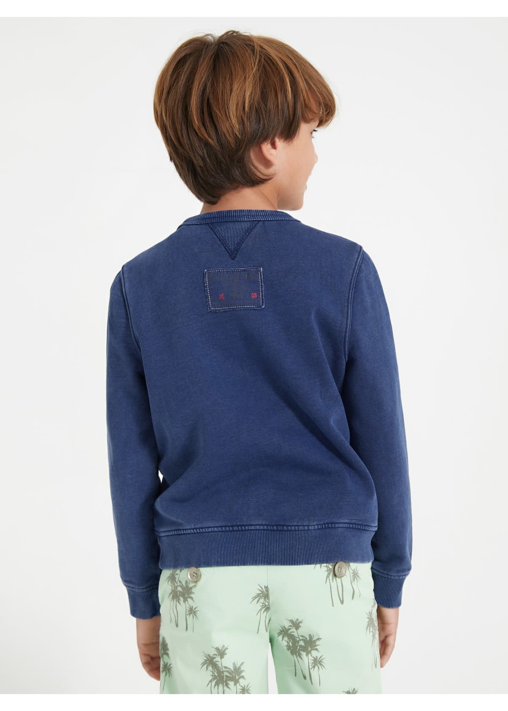 Guess Guess Boy sweater dark blue wash - L2GQ03KB0Q0