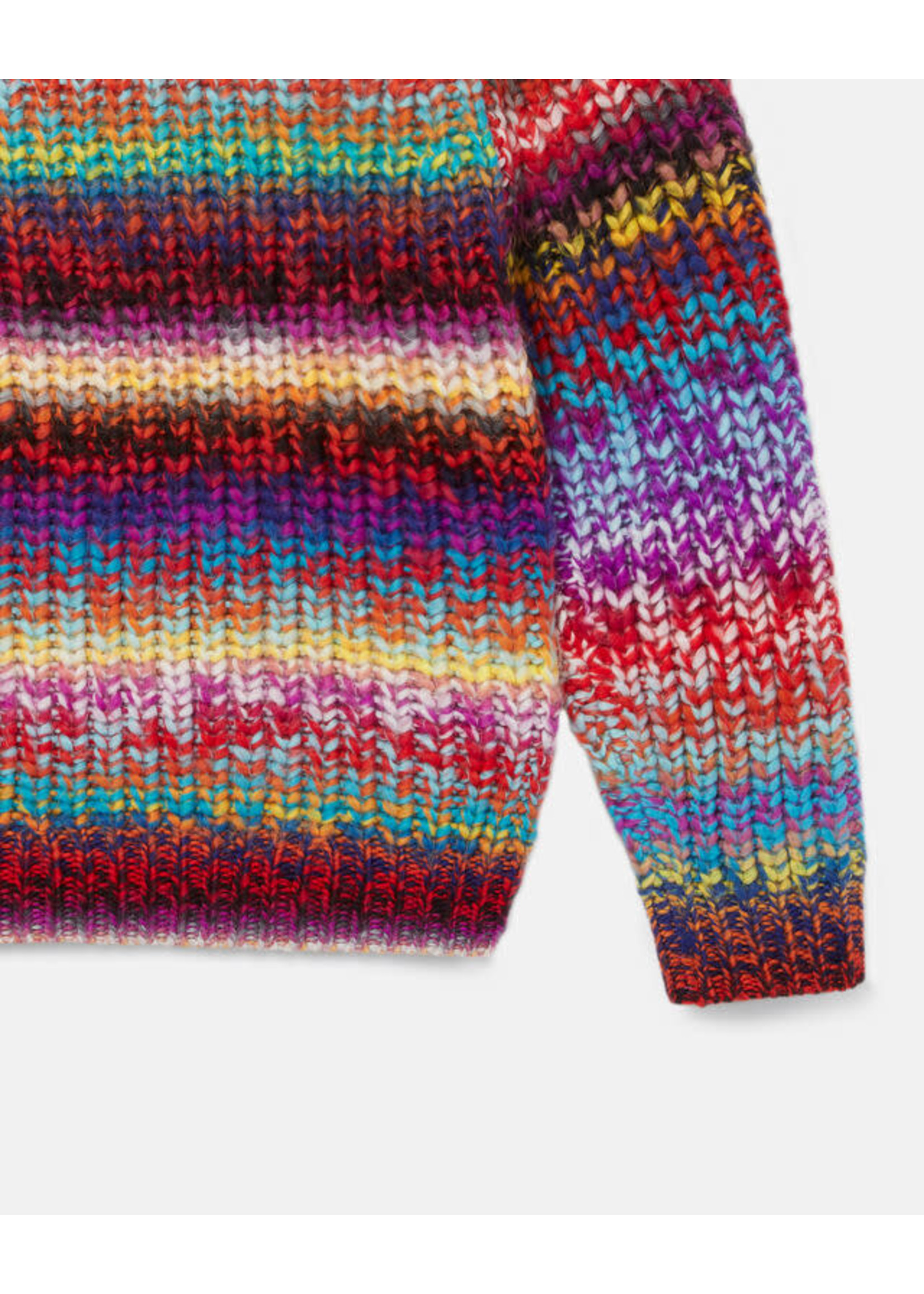 Stella McCartney Stella McCartney Girl knit jumper multicolors - 8R9A60