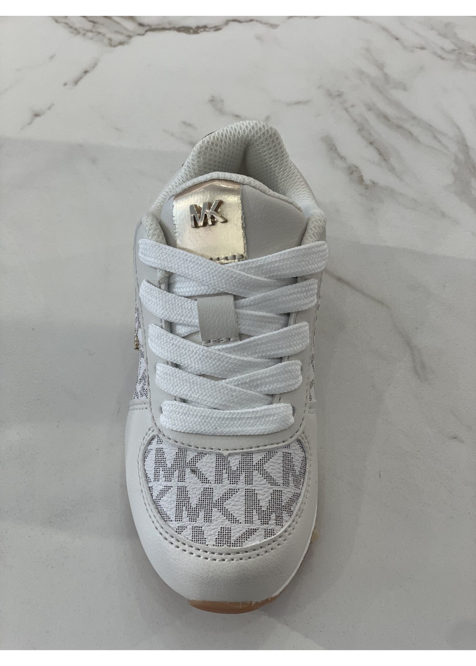 Michael Kors sneakers allie jogger vanilla/gold - MK100540 - Tutti Confetti