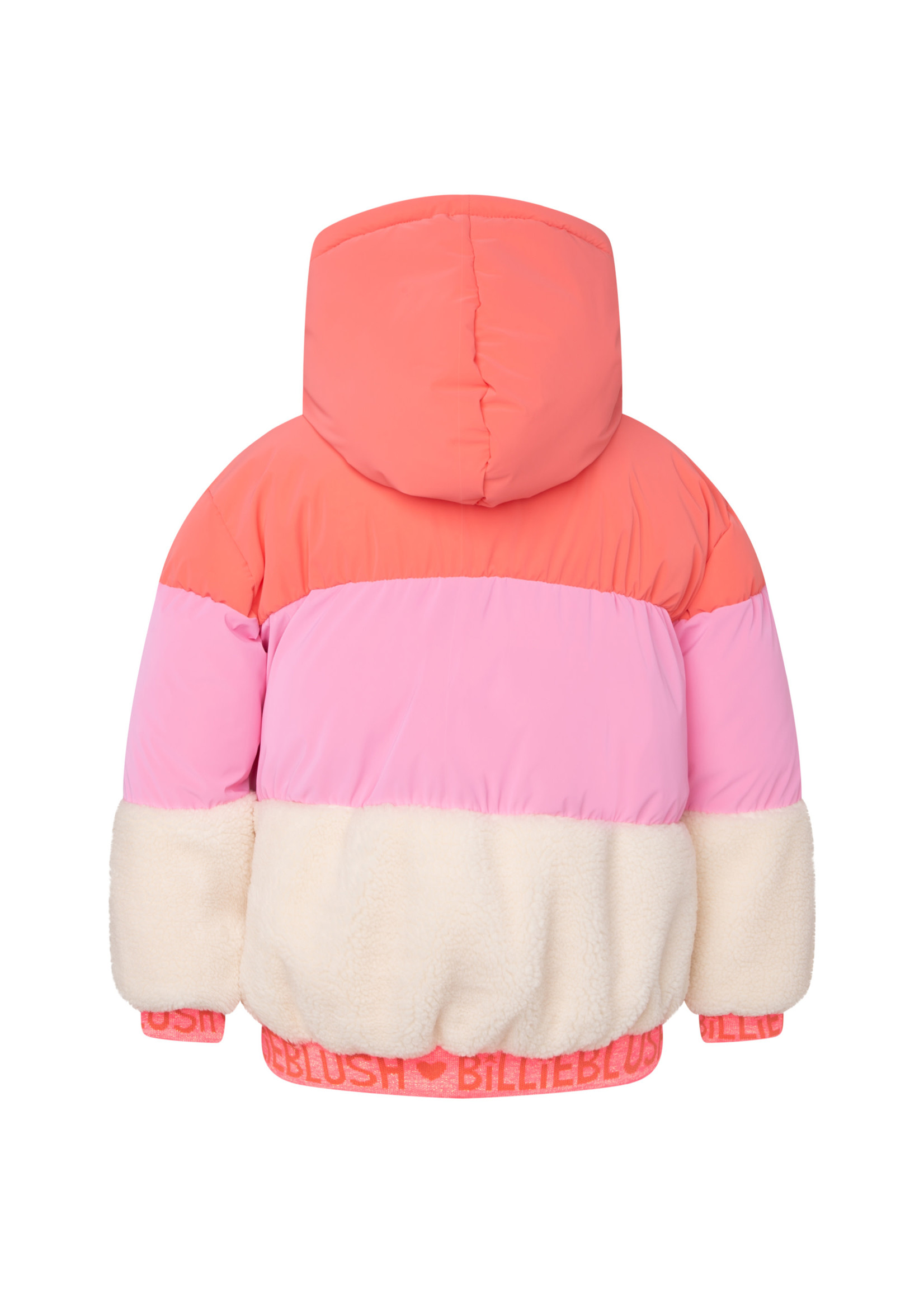 Billieblush Billieblush puffed jacket reversible fluf pink/orange - U16336