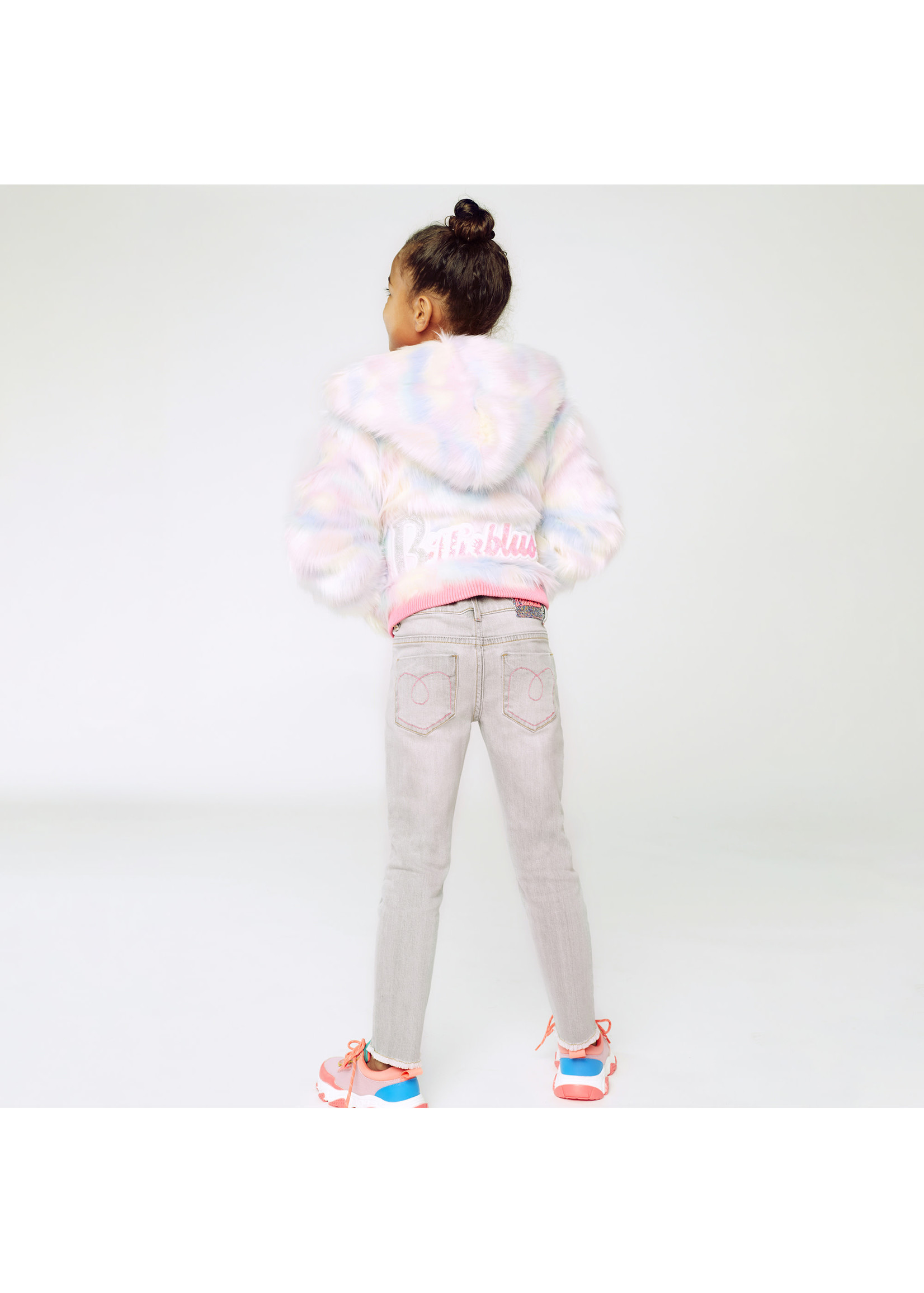 Billieblush Billieblush short fluffy jacket multicolors - U16343