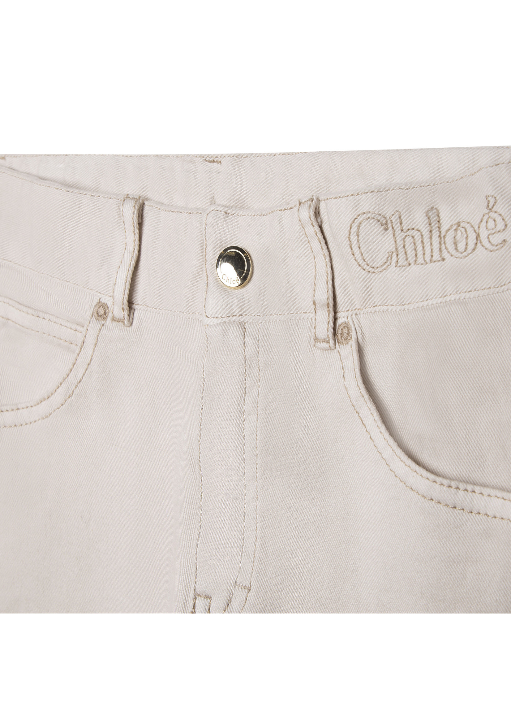 Chloé Chloé flared jeans new offwhite - C14718