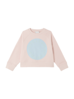Stella McCartney Stella McCartney sweater soft pink/lightblue logo - TS4C90