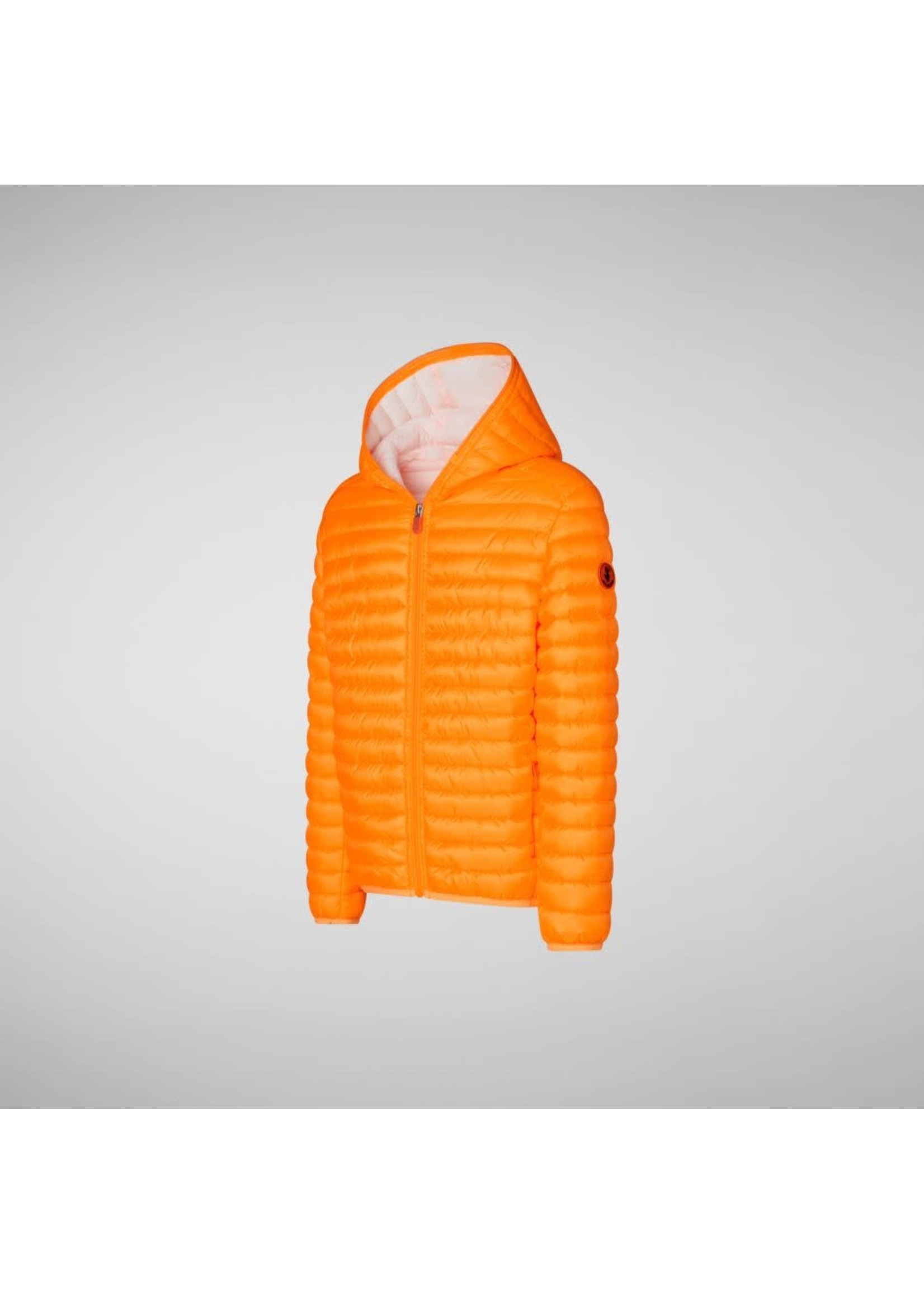 Save The Duck Save The Duck jacket fluo orange - gillo J30650B