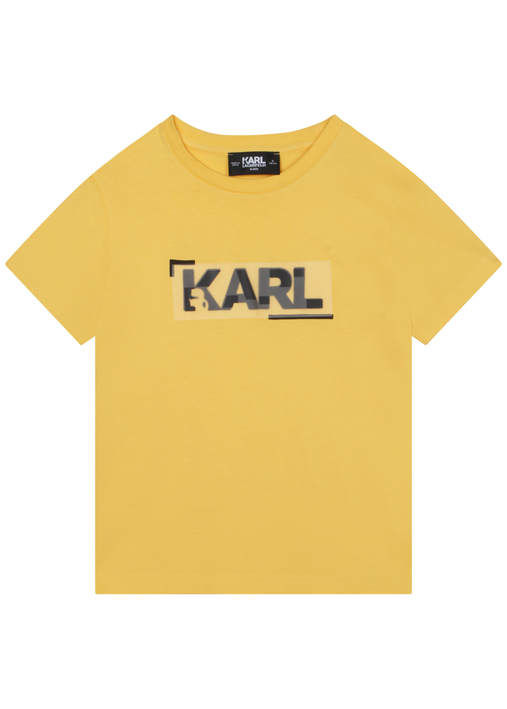 Karl Lagerfeld Kids Karl Lagerfeld Boy t-shirt yellow - Z25397