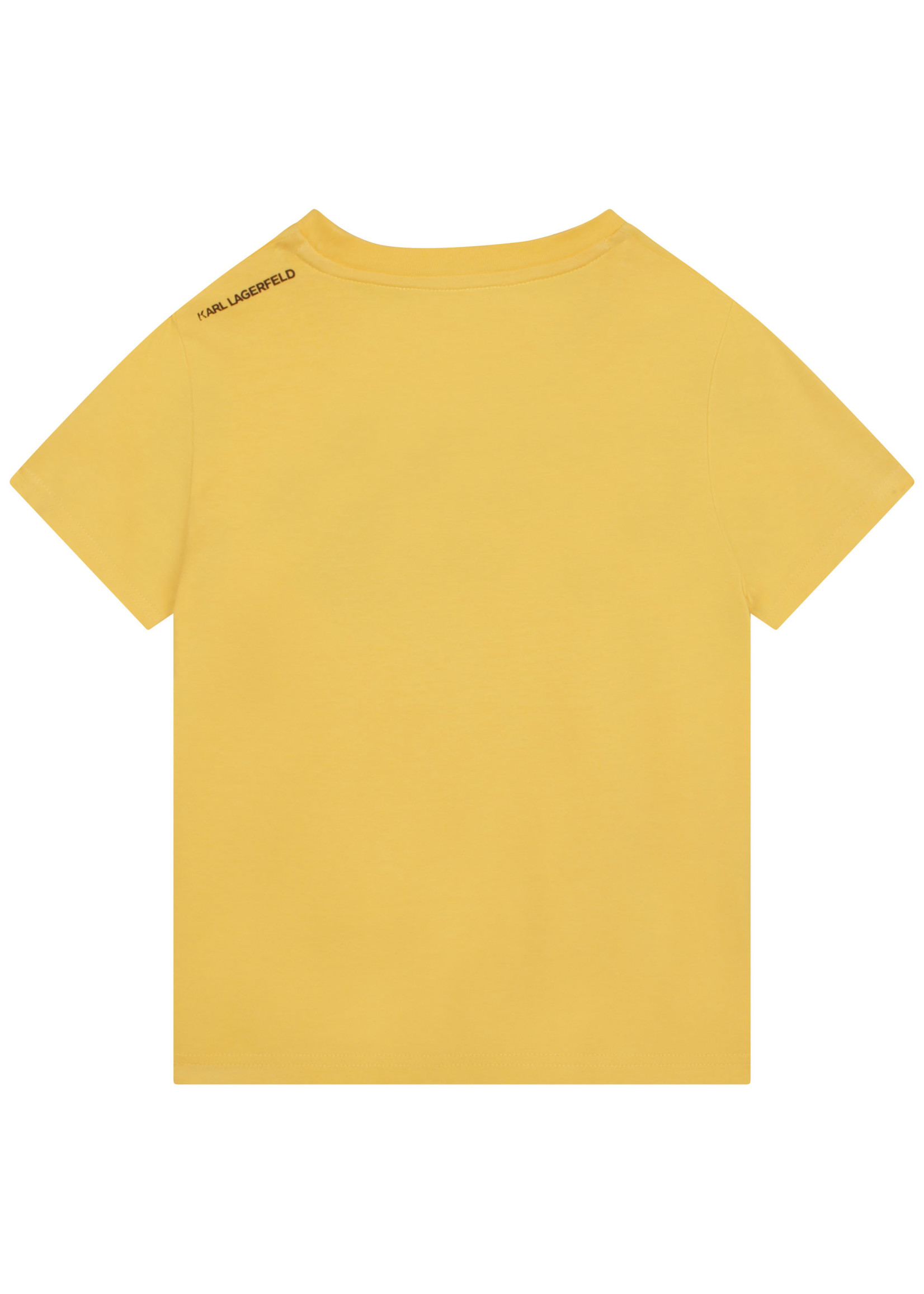 Karl Lagerfeld Kids Karl Lagerfeld Boy t-shirt yellow - Z25397