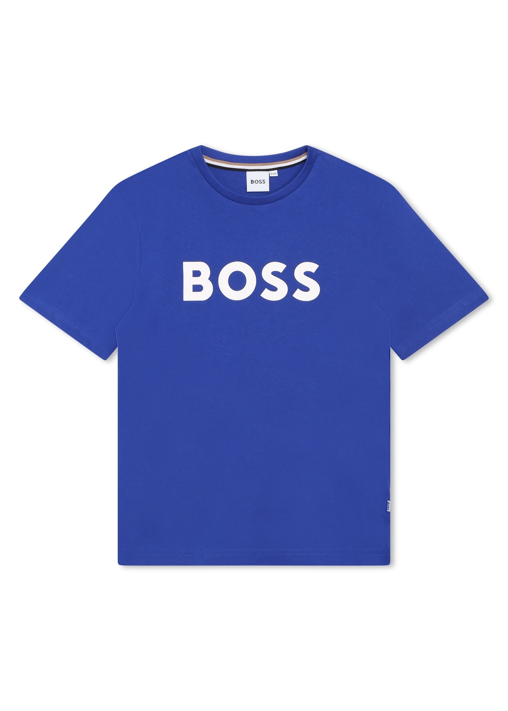 BOSS BOSS t-shirt splash blue - J25O04