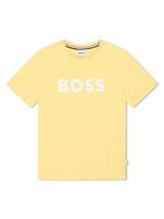 BOSS BOSS t-shirt pastel yellow - J25O04