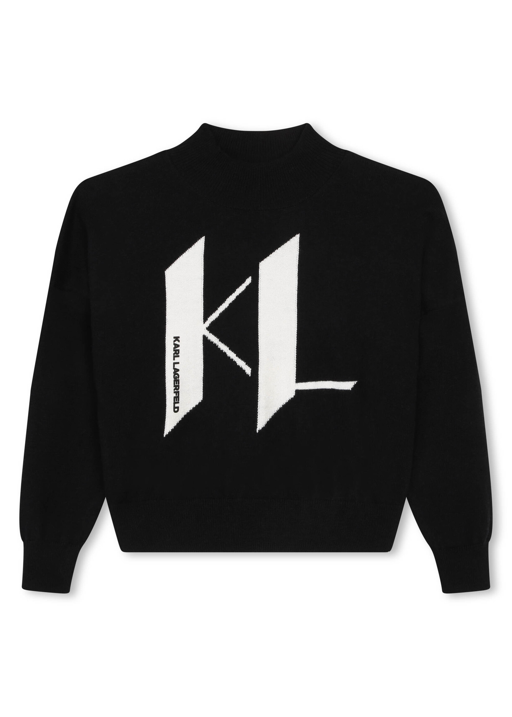 Karl Lagerfeld Kids Karl Lagerfeld Girl colpull black logo - Z15453