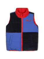 Marc Jacobs Marc Jacobs Boy sleeveless blue/red reversible teddy jacket - W26131