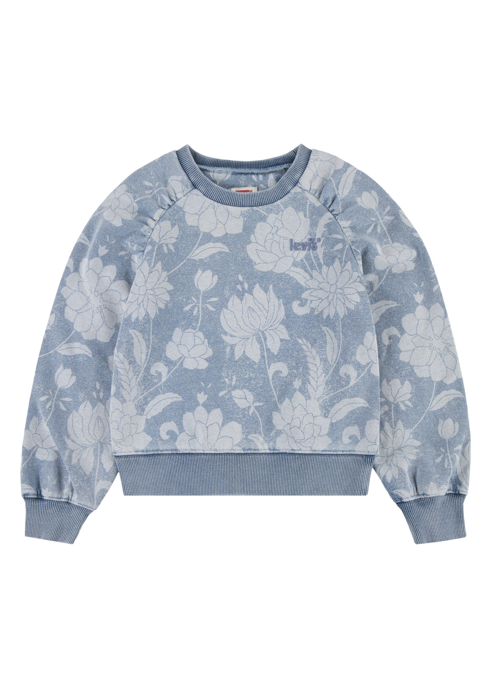 Levi's Levi's Girl sweater blue print - 3/4EJ173 BHC