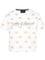 Juicy Couture Juicy Couture oversize t-shirt white luxe diamonds - JBX5883 002