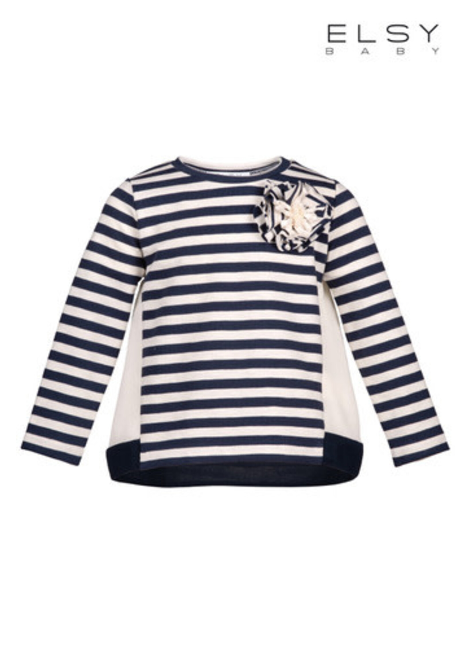 Elsy ELSY Bloes gestreept navy/ecru - 6907