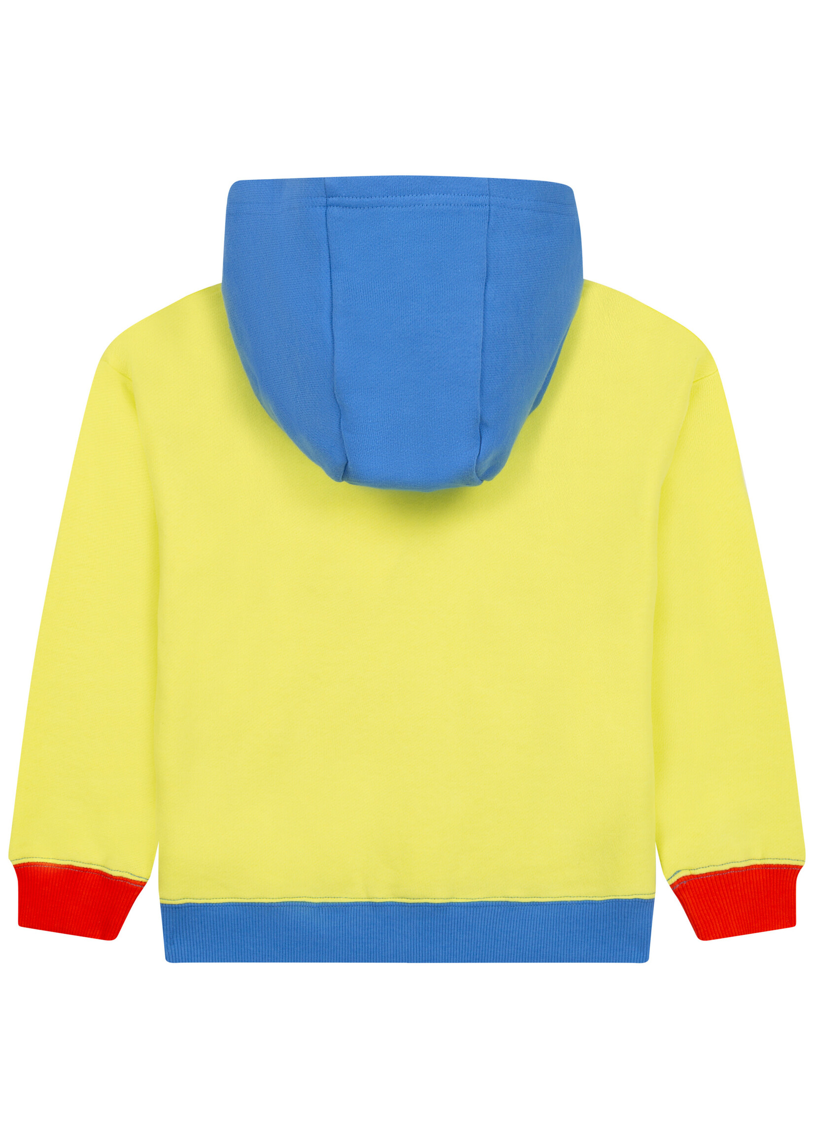 Marc Jacobs Marc Jacobs Boy hoodie colorblock blue/red/yellow - W25522